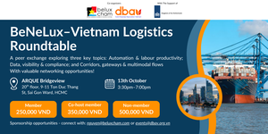 BeNeLux-Vietnam Logistics Roundtable poster