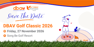 DBAV Golf Classic 2026 save the date poster